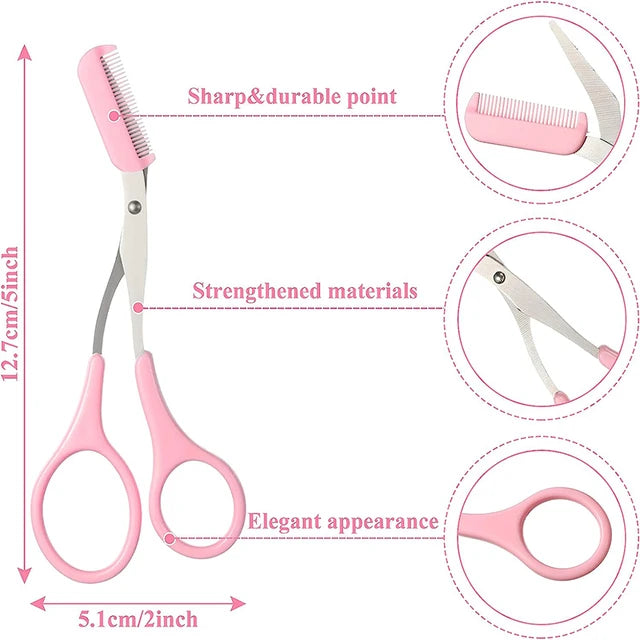 Ethereal™ Eyebrow Scissor Trimmer with Comb