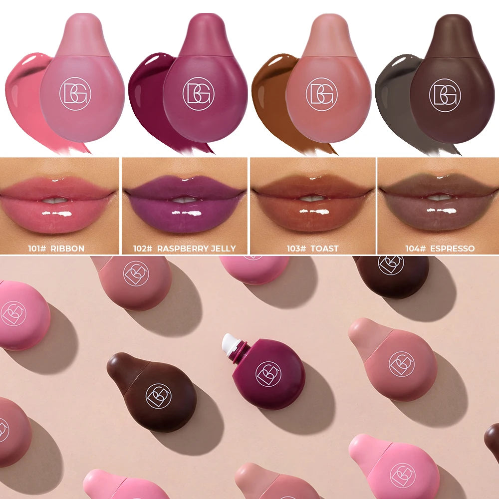 💧 Beauty Glazed Brillance Lèvres Hydratante – Gloss Effet Miroir & Soin Protecteur