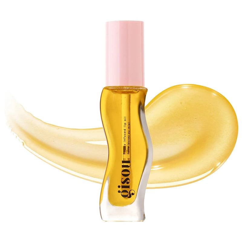 💋Gisou Lip Balm & Original Gloss Oil – Soin Complet pour des Lèvres Pulpeuses, Douces & Brillantes