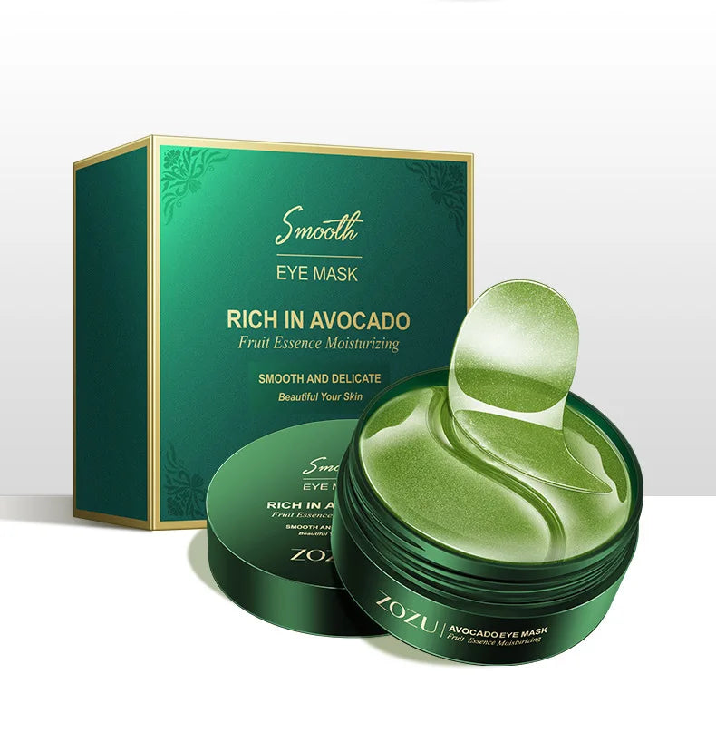 🥑 Masque Collagène Or – Anti-Cernes & Anti-Poches (60 ou 120 pcs)