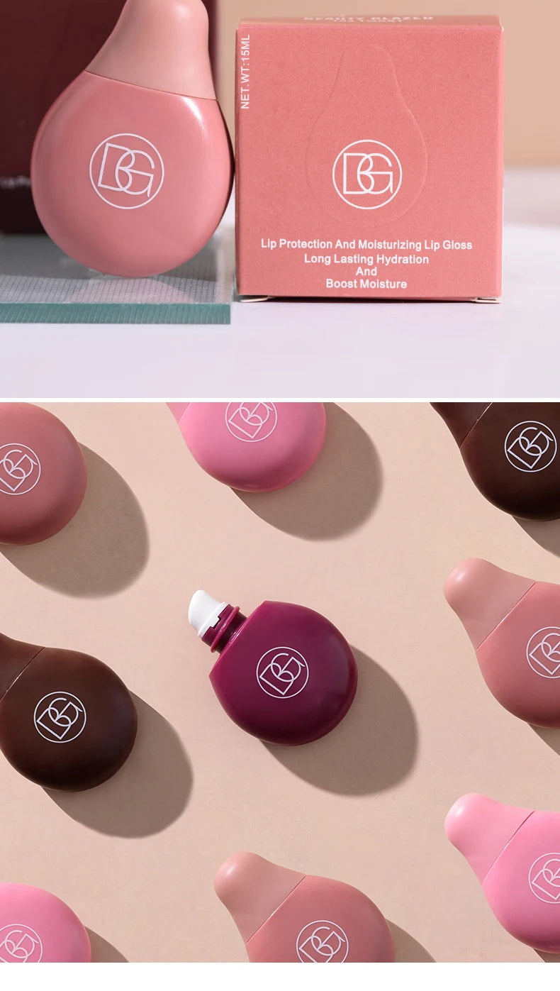 💧 Beauty Glazed Brillance Lèvres Hydratante – Gloss Effet Miroir & Soin Protecteur