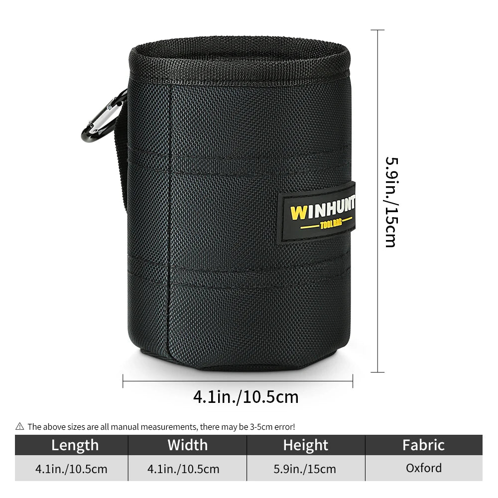 🖤 Pochette Ceinture à Outils Noire – Résistante & Multifonction