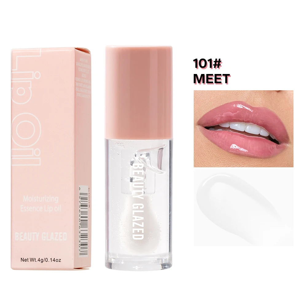 🖤 Beauty Glazed Huile à Lèvres Noire – Hydratation Intense & Effet Repulpant