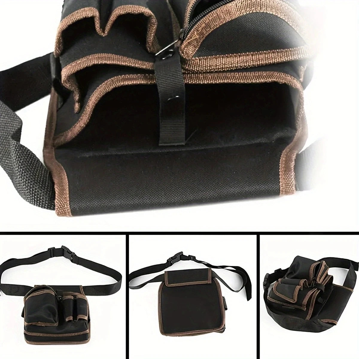 🧰 Sac à Outils Ceinture Électricien – Compact, Résistant & Multi-Usages