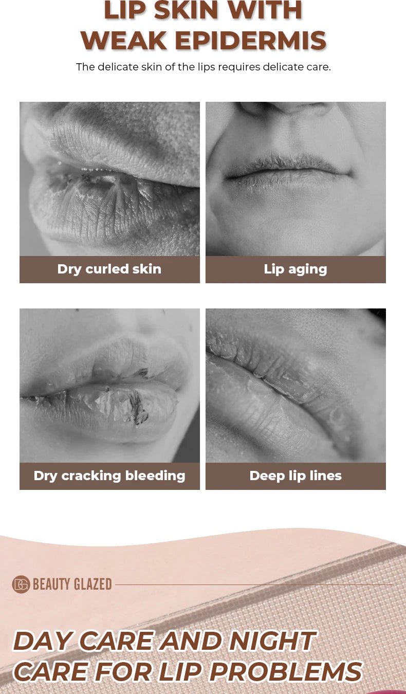 💧 Beauty Glazed Brillance Lèvres Hydratante – Gloss Effet Miroir & Soin Protecteur