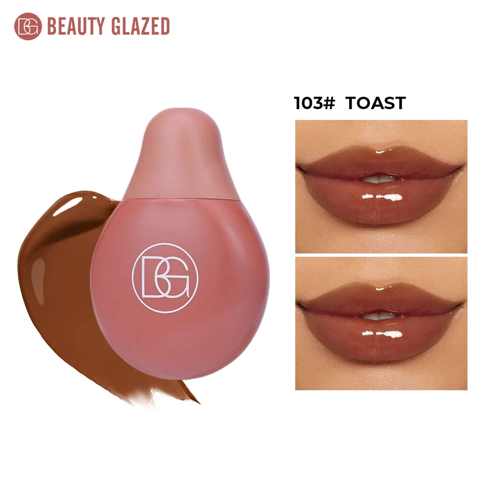 💧 Beauty Glazed Brillance Lèvres Hydratante – Gloss Effet Miroir & Soin Protecteur