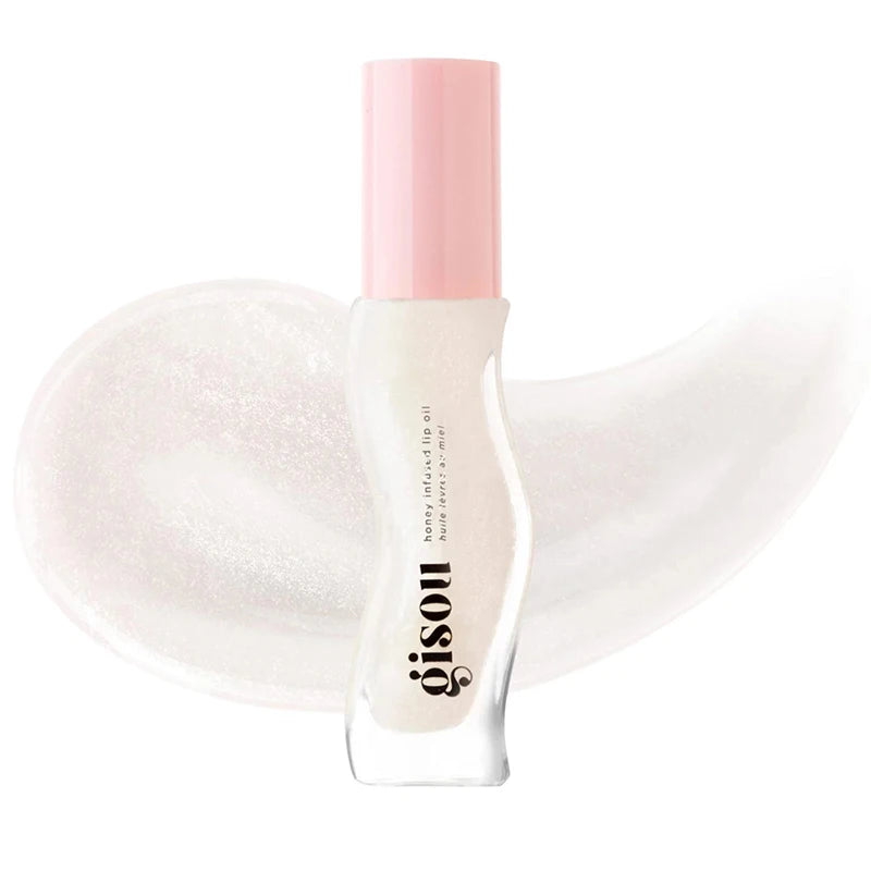 💋Gisou Lip Balm & Original Gloss Oil – Soin Complet pour des Lèvres Pulpeuses, Douces & Brillantes