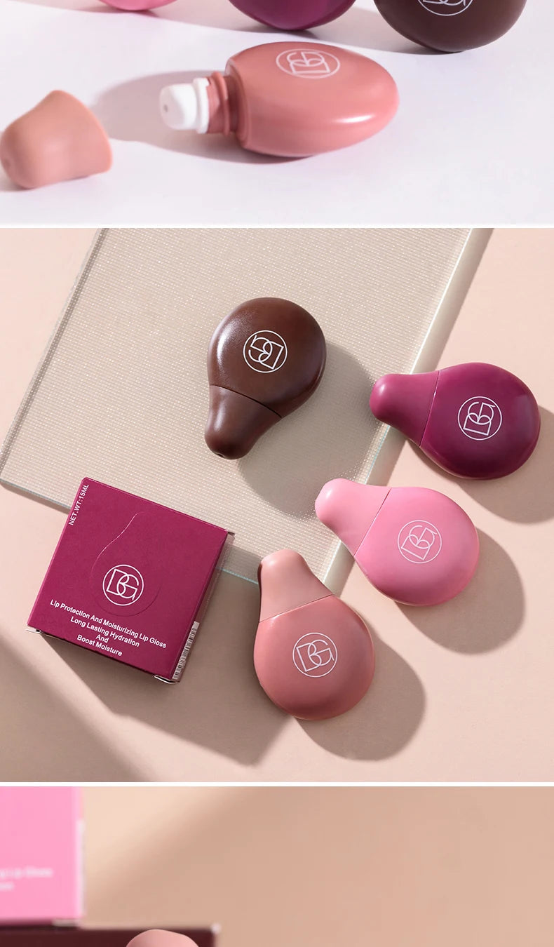 💧 Beauty Glazed Brillance Lèvres Hydratante – Gloss Effet Miroir & Soin Protecteur