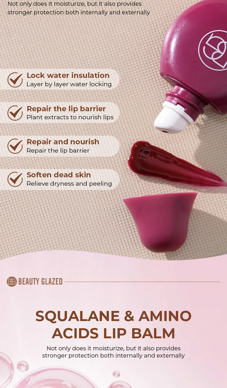 💧 Beauty Glazed Brillance Lèvres Hydratante – Gloss Effet Miroir & Soin Protecteur