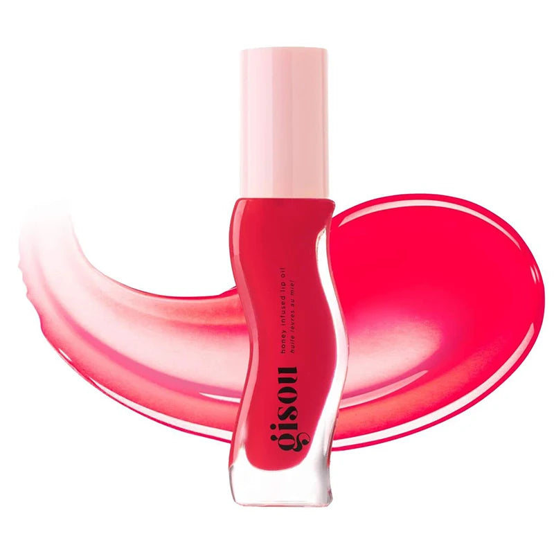 💋Gisou Lip Balm & Original Gloss Oil – Soin Complet pour des Lèvres Pulpeuses, Douces & Brillantes