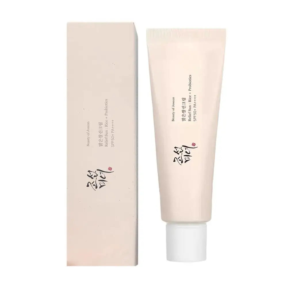 🌾 Anua Rice Probiotic Sunscreen – Soin Solaire & Éclat Naturel à la Niacinamide + Essences Actives