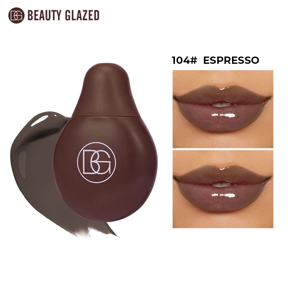 💧 Beauty Glazed Brillance Lèvres Hydratante – Gloss Effet Miroir & Soin Protecteur
