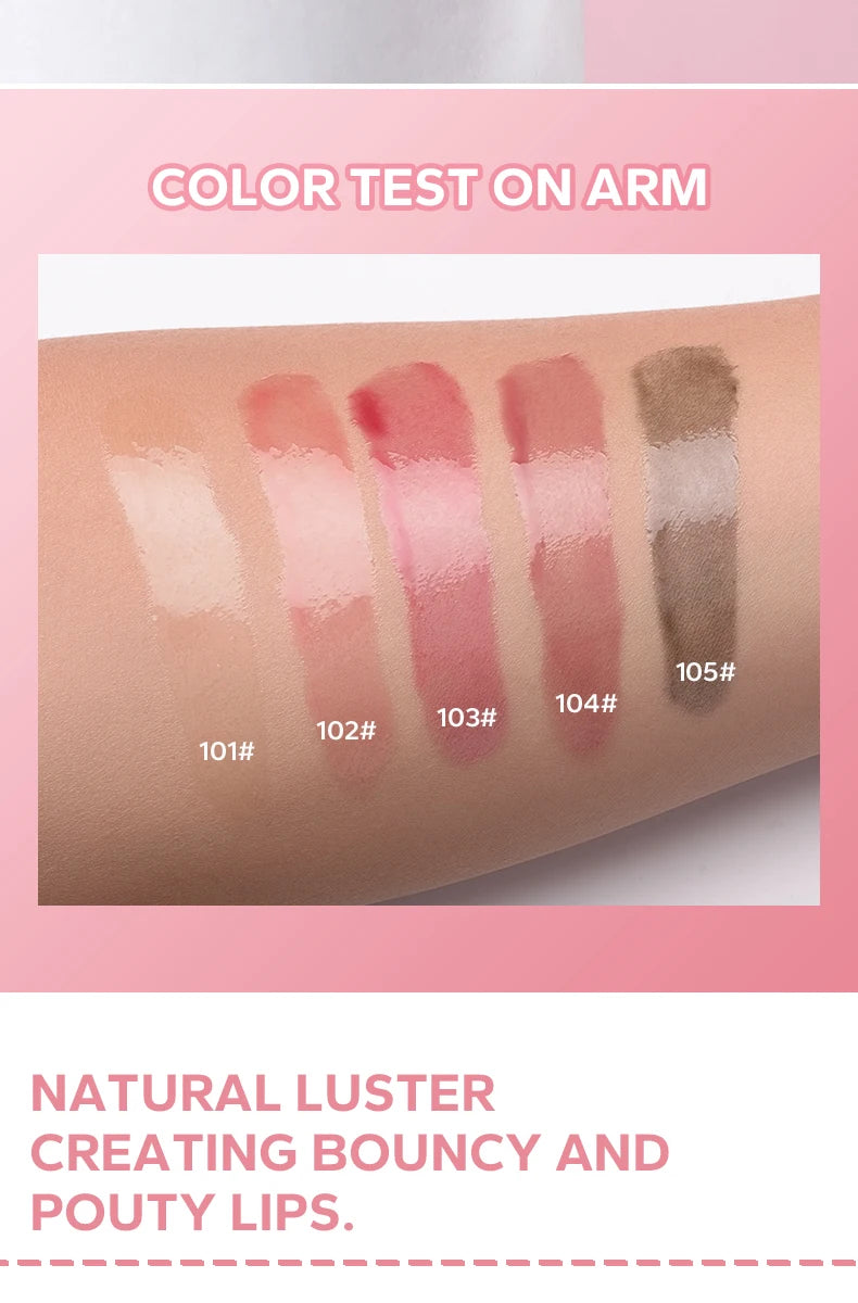 🖤 Beauty Glazed Huile à Lèvres Noire – Hydratation Intense & Effet Repulpant